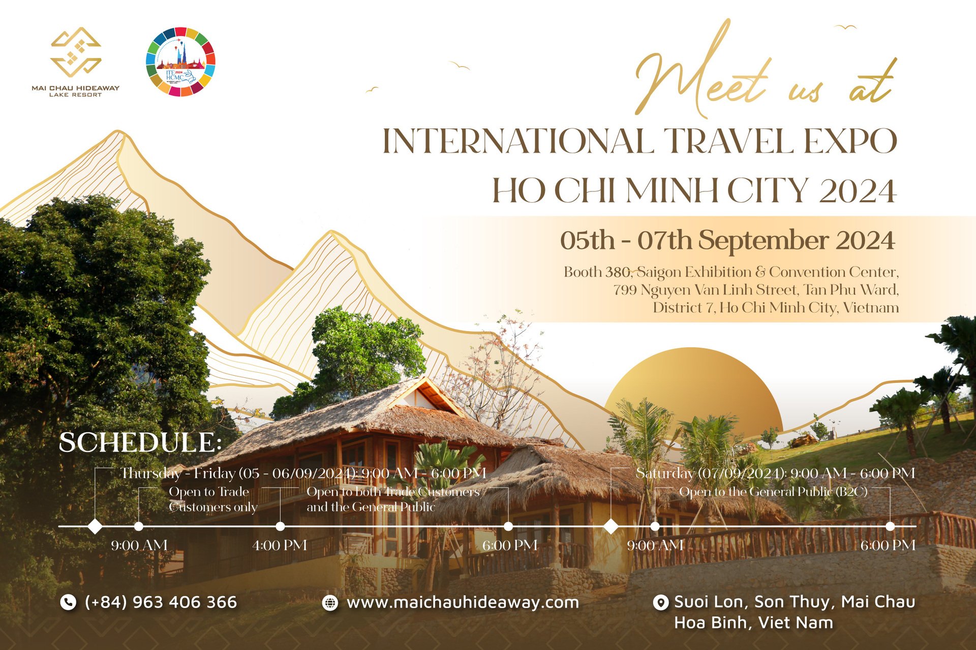 MEET US AT INTERNATIONAL TRAVEL EXPO HO CHI MINH CITY 2024