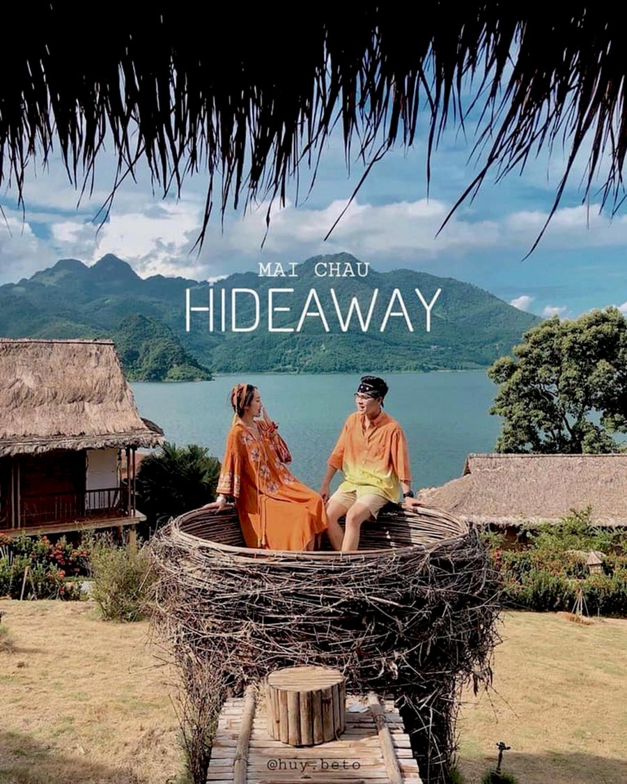 Hideaway bird's nest - one-of-a-kind check-in corner amidst Hoa Binh lake