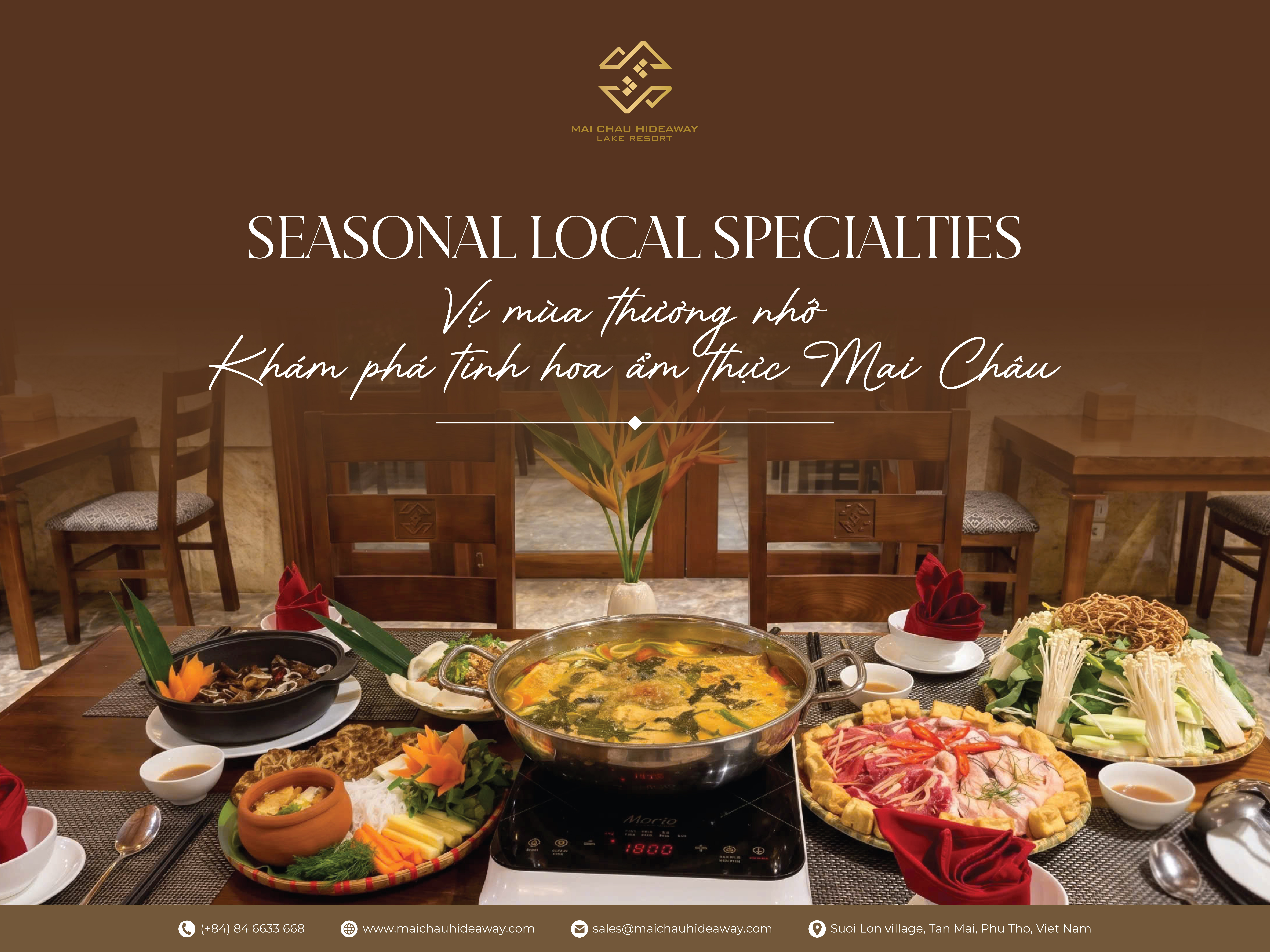 VỊ MÙA THƯƠNG NHỚ, KHÁM PHÁ TINH HOA ẨM THỰC MAI CHÂU