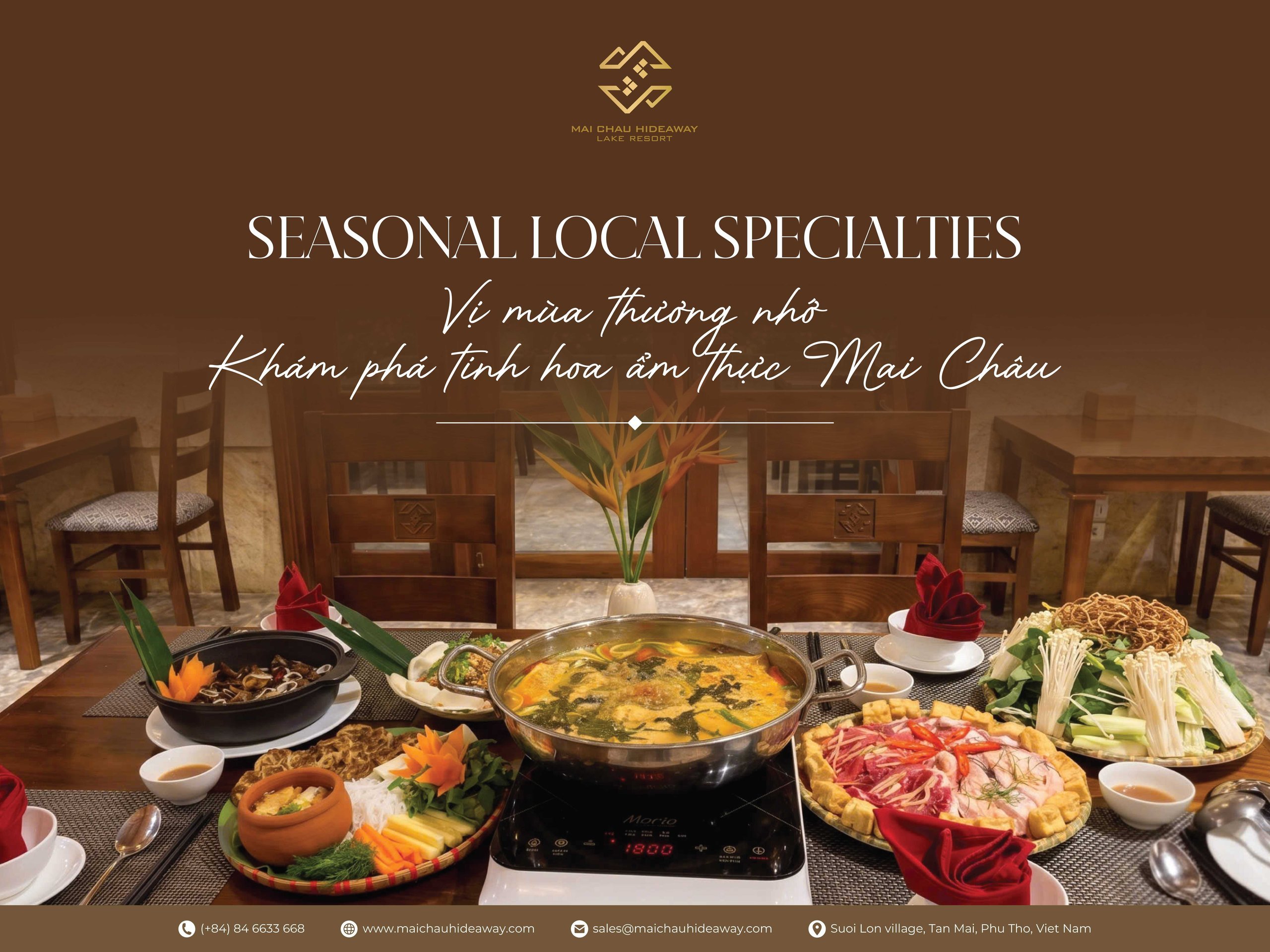 VỊ MÙA THƯƠNG NHỚ, KHÁM PHÁ TINH HOA ẨM THỰC MAI CHÂU