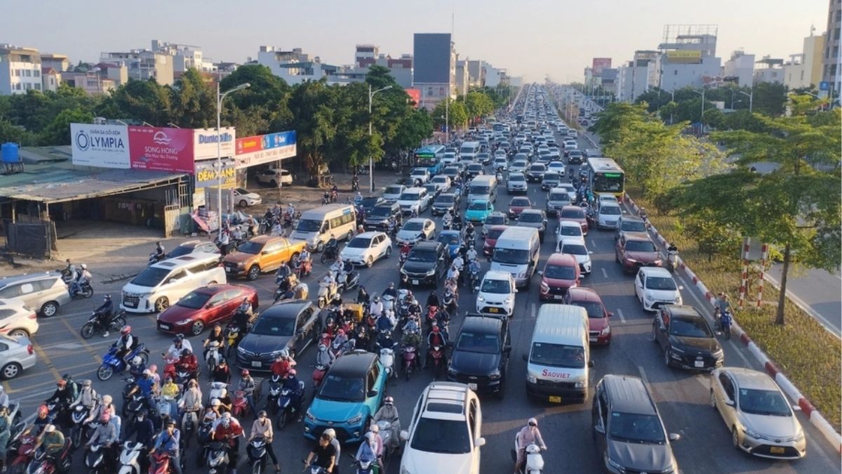 Avoid leaving Hanoi during peak travel hours (Source: VnExpress) Avoid leaving Hanoi during peak travel hours (Source: VnExpress)