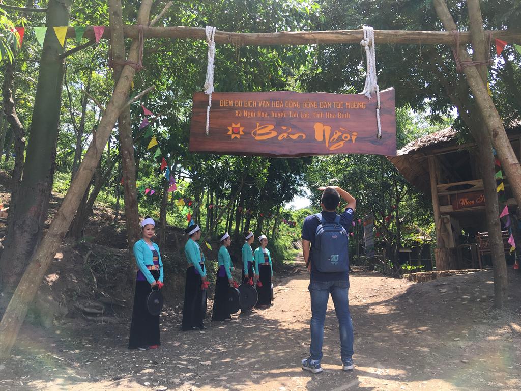 Ngoi Hoa Village's life (Source: VietnamNet) Ngoi Hoa Village's life (Source: VietnamNet)