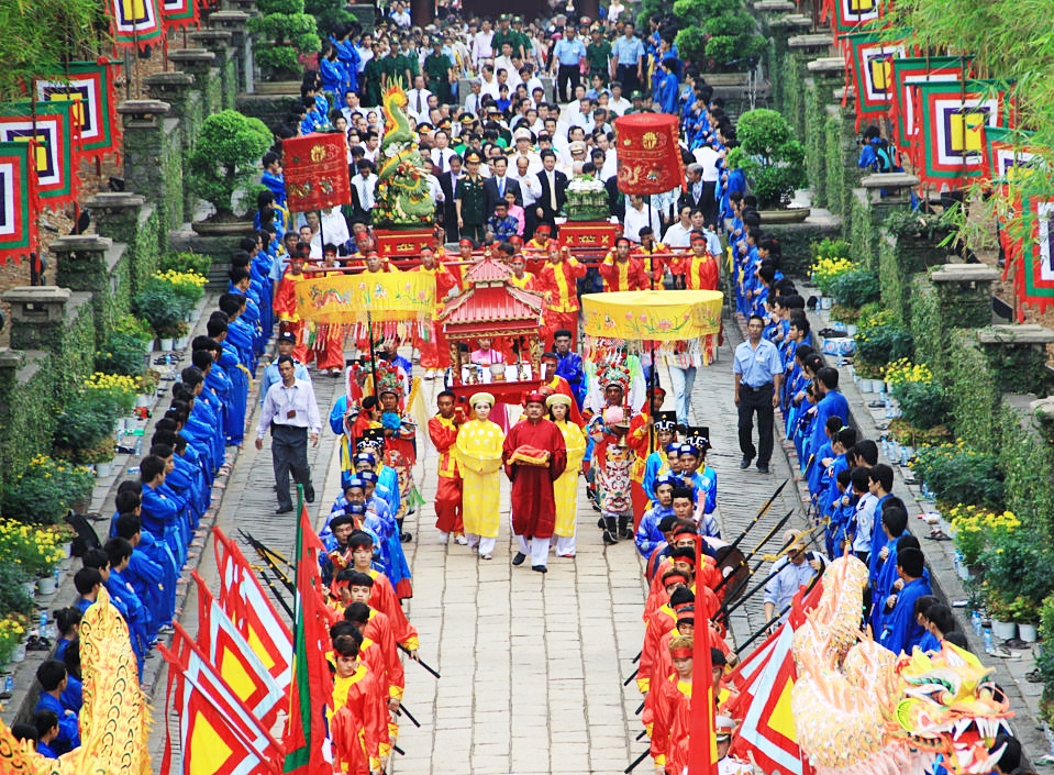 Trải nghiệm lễ hội Đền Hùng 
