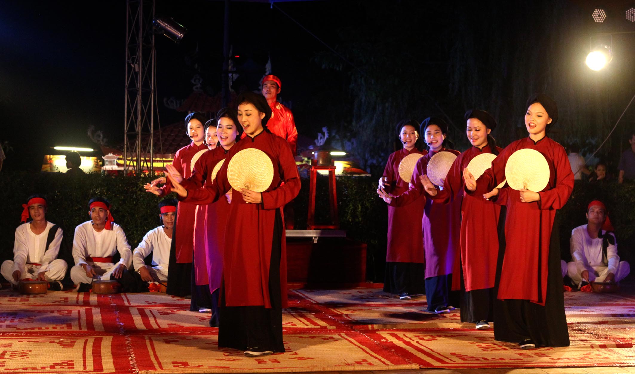 Hát Xoan Phú Thọ (Nguồn: Báo Quân Đội Nhân Dân)