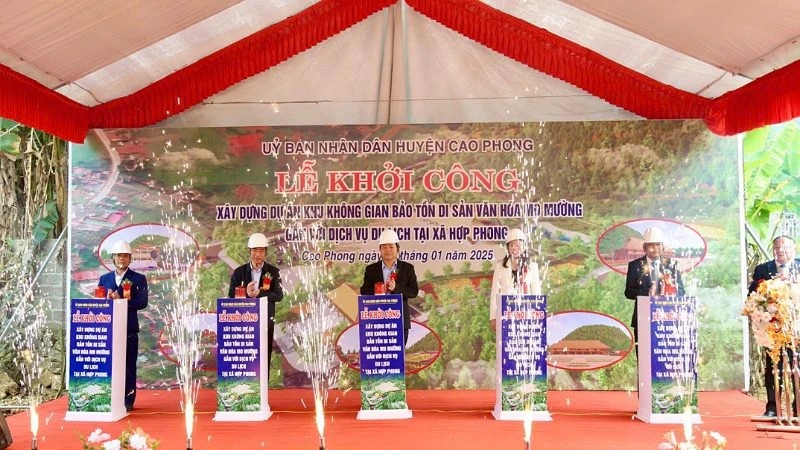 Lễ khởi công xây dựng dự án khu bảo tồn nơi lưu giữ di sản 