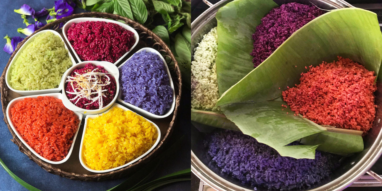 Xôi ngũ sắc Tây Bắc là gì?