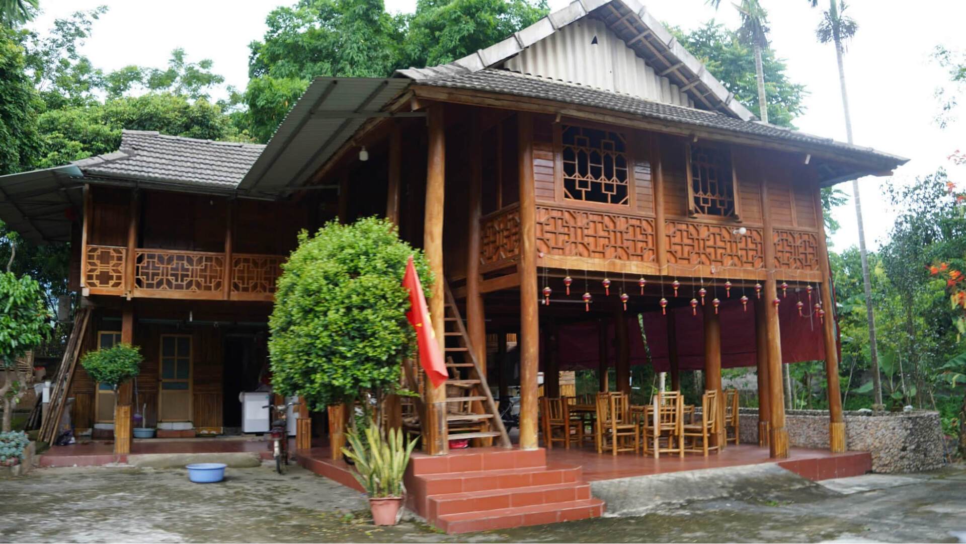 Thai stilt houses in Bản Lác (Source: Collected)