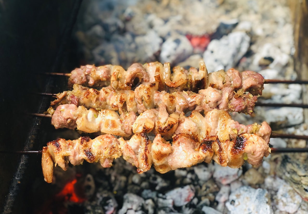 Grilled local pork (Source: Collected)