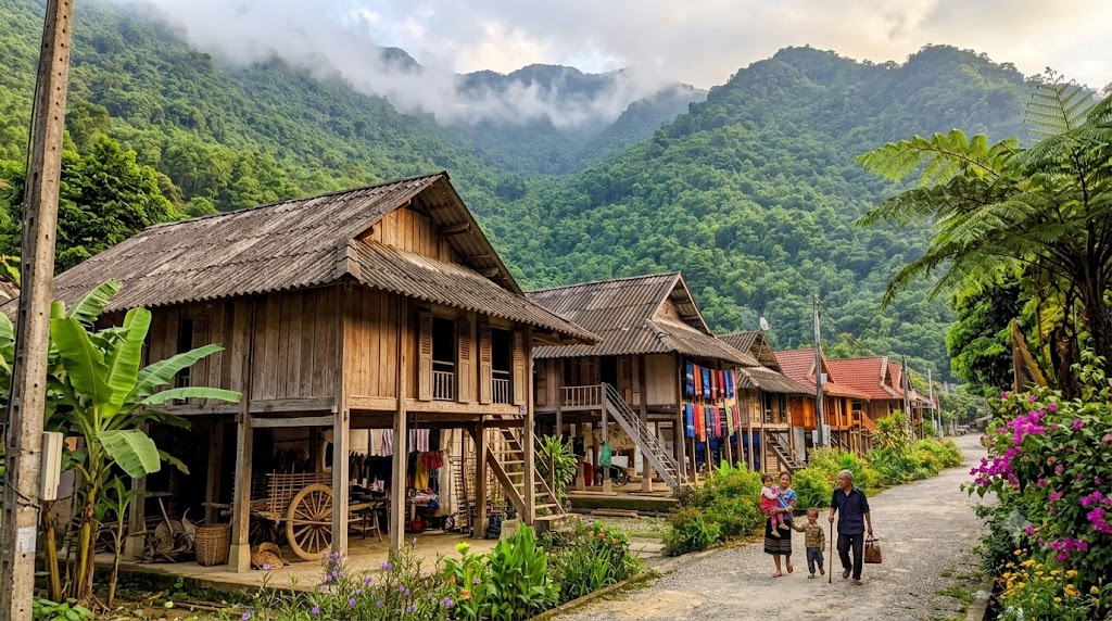 Mai Chau Lac Village Mai Chau Lac Village