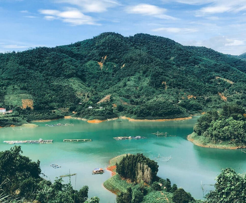 Lịch trình trải nghiệm Thung Nai Hòa Bình 2 ngày 1 đêm Lịch trình trải nghiệm Thung Nai Hòa Bình 2 ngày 1 đêm