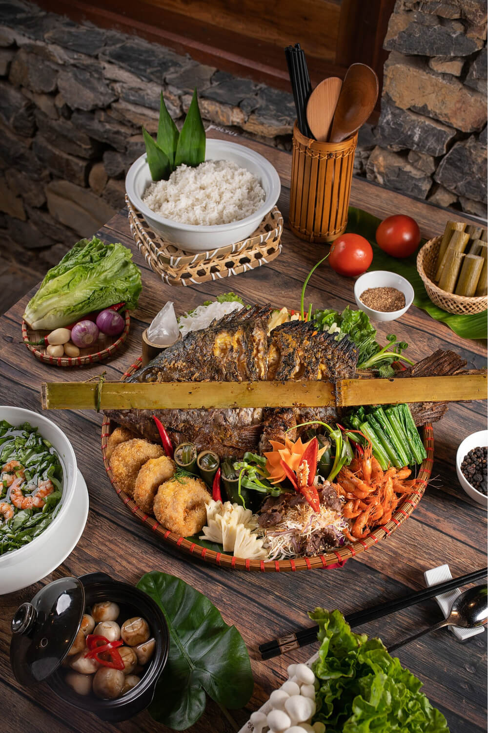 Thưởng thức đặc sản Thung Nai Hòa Bình Thưởng thức đặc sản Thung Nai Hòa Bình