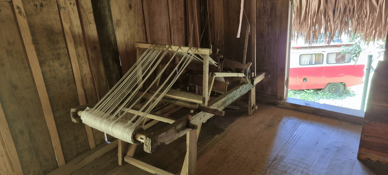 Quay sợi của người Mường