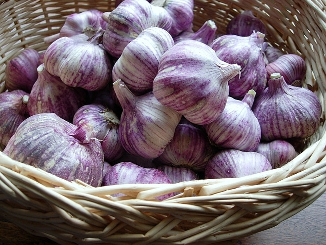 Tỏi tía Hòa Bình (Nguồn: Bánh Pía Tân Hưng) Tỏi tía Hòa Bình (Nguồn: Bánh Pía Tân Hưng)