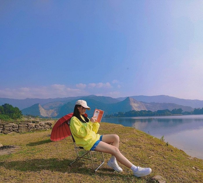 Thời gian lý tưởng để khám phá Hồ Đồng Chanh (Nguồn: @i_m_lan) Thời gian lý tưởng để khám phá Hồ Đồng Chanh (Nguồn: @i_m_lan)
