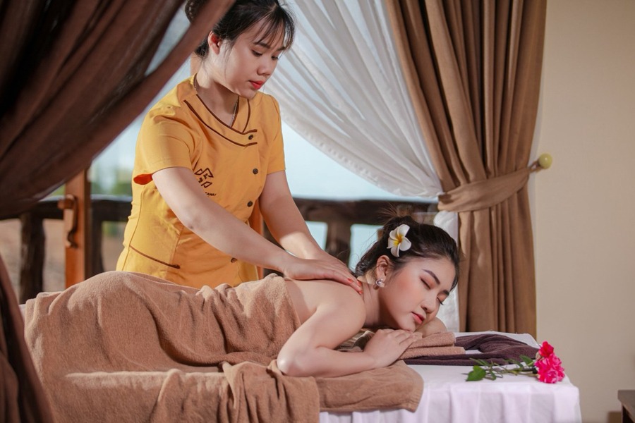 Trải nghiệm spa tại Mai Chau Hideaway Lake Resort (Nguồn: Mai Chau Hideaway Lake Resort) Trải nghiệm spa tại Mai Chau Hideaway Lake Resort (Nguồn: Mai Chau Hideaway Lake Resort)