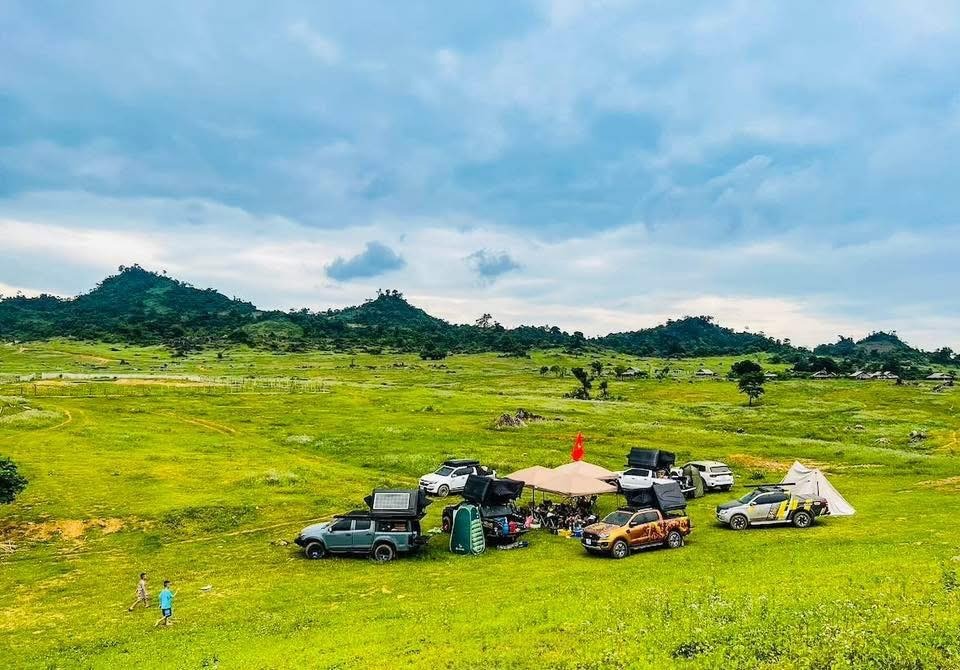 Cắm trại giữa thiên nhiên