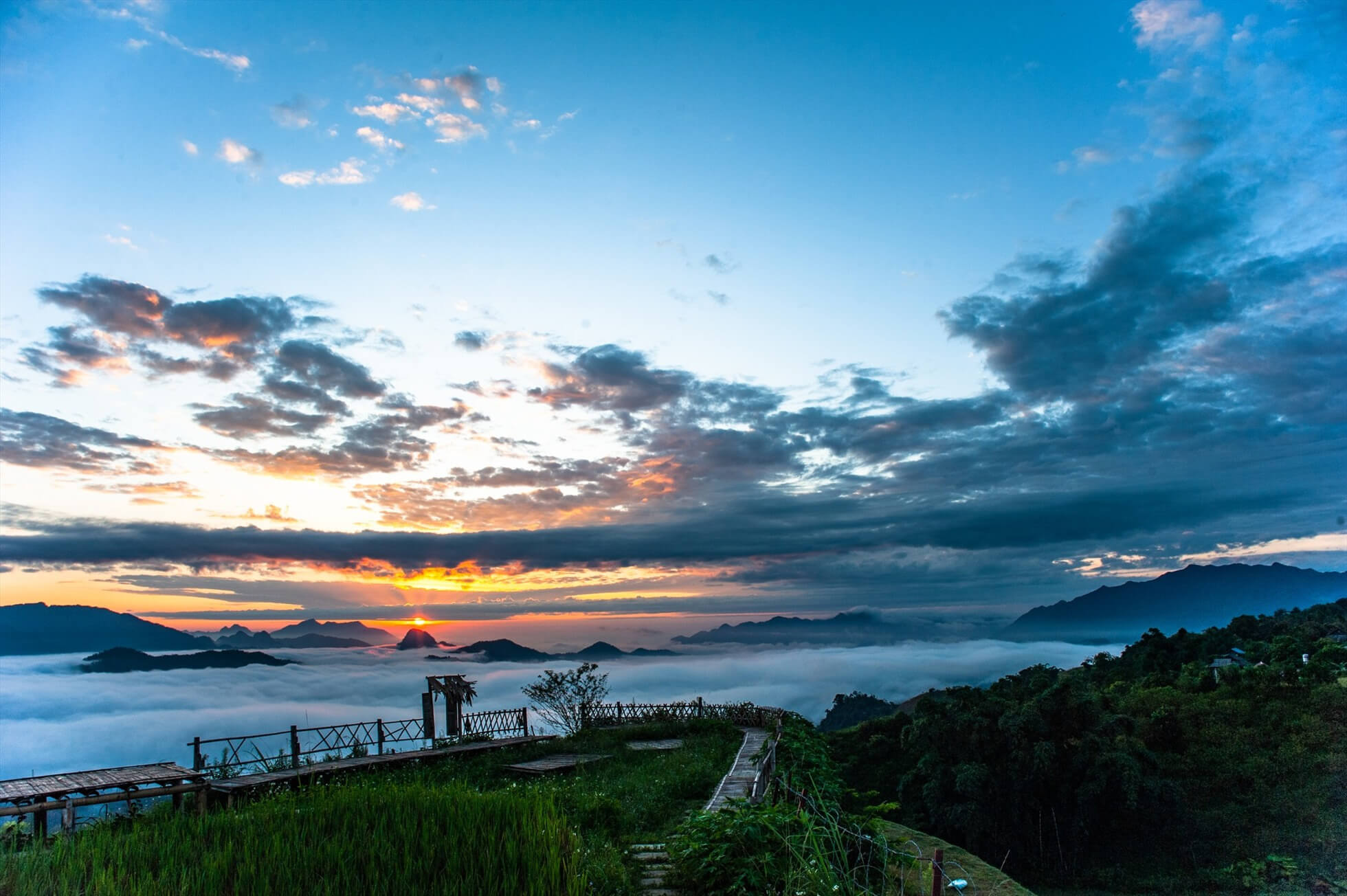 Nà Bai Campsite (Nguồn: Báo Lao động) Nà Bai Campsite (Nguồn: Báo Lao động)