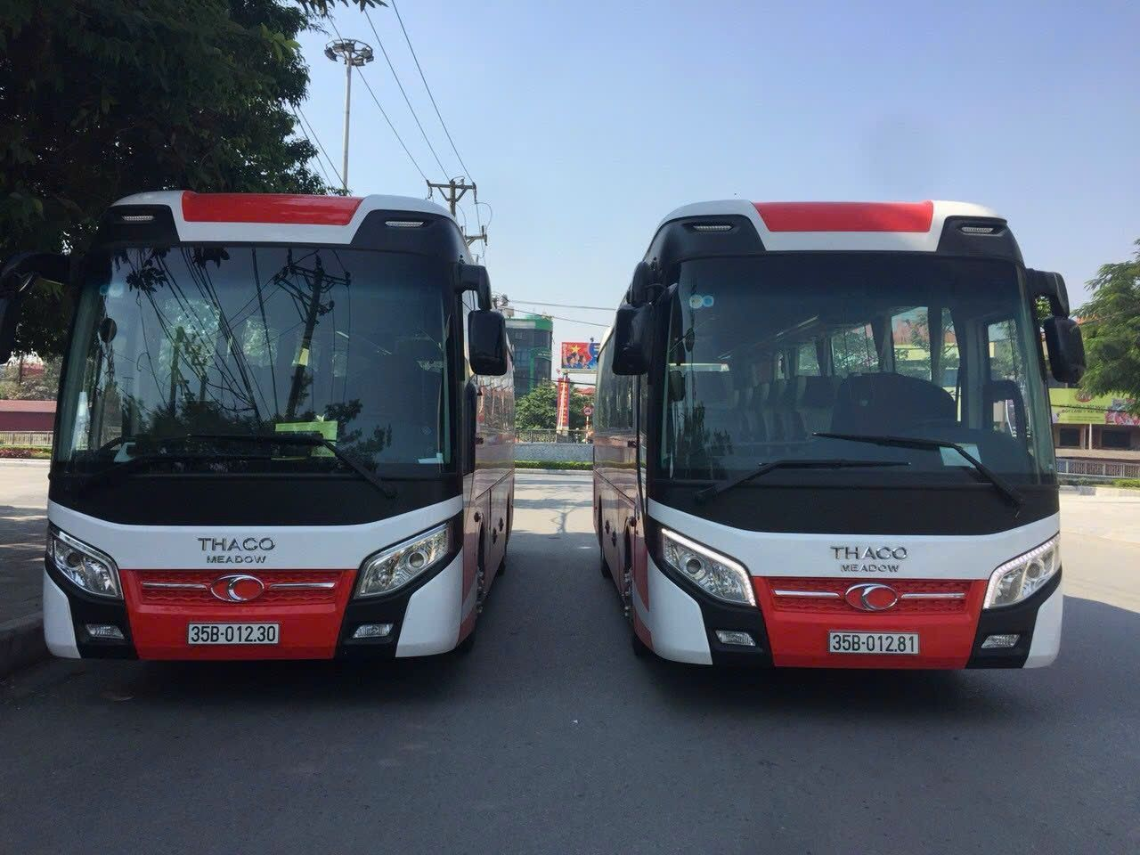 Xe buýt du lịch là lựa chọn phổ biến nhất đối với cả du khách trong nước và quốc tế di chuyển giữa Mai Châu và Ninh Bình (nguồn: 12Go)