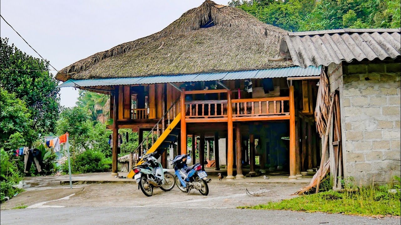 Kiến trúc nhà sàn người Dao (Nguồn: Notesbook) Kiến trúc nhà sàn người Dao (Nguồn: Notesbook)