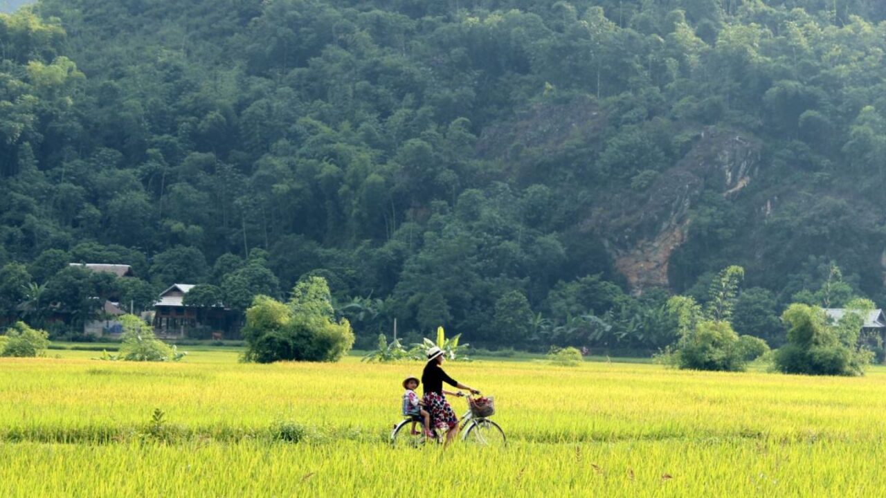Sunset Mai Chau through the seasons - Best time of year to experience sunset Mai Chau