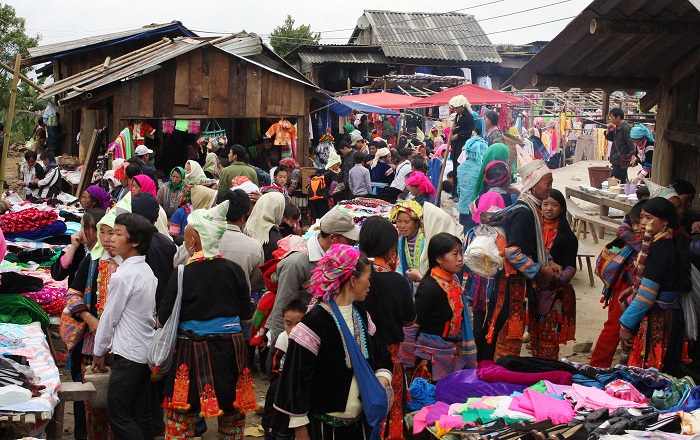 Chợ phiên Dào San (Phong Thổ, Lai Châu)