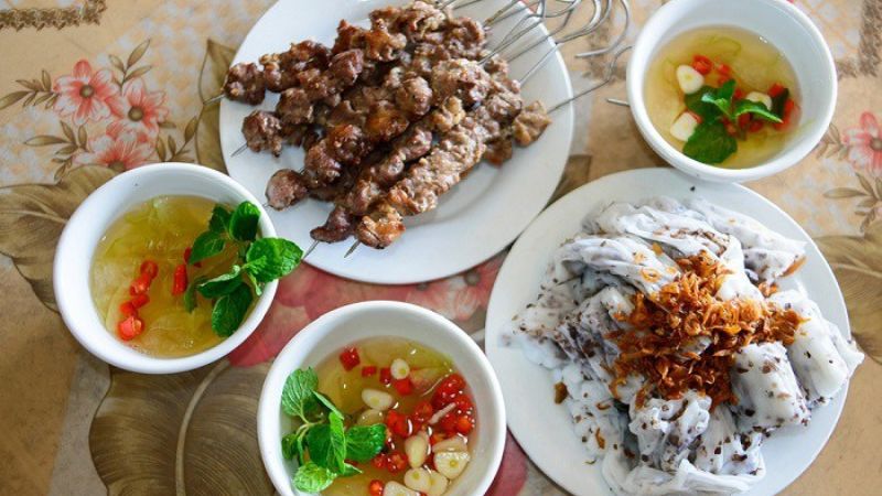 Bánh cuốn nướng Tam Đảo, Phú Thọ (Nguồn: Eva) Bánh cuốn nướng Tam Đảo, Phú Thọ (Nguồn: Eva)